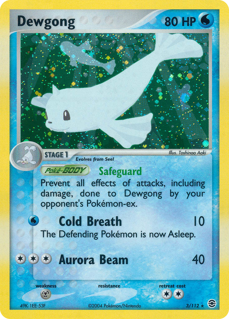 Dewgong card