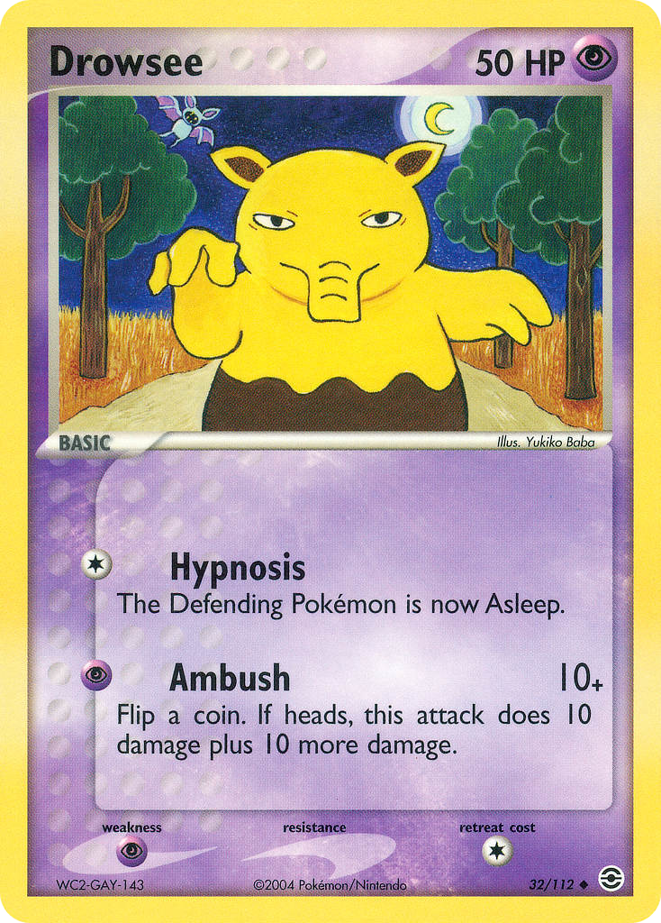 Drowzee card