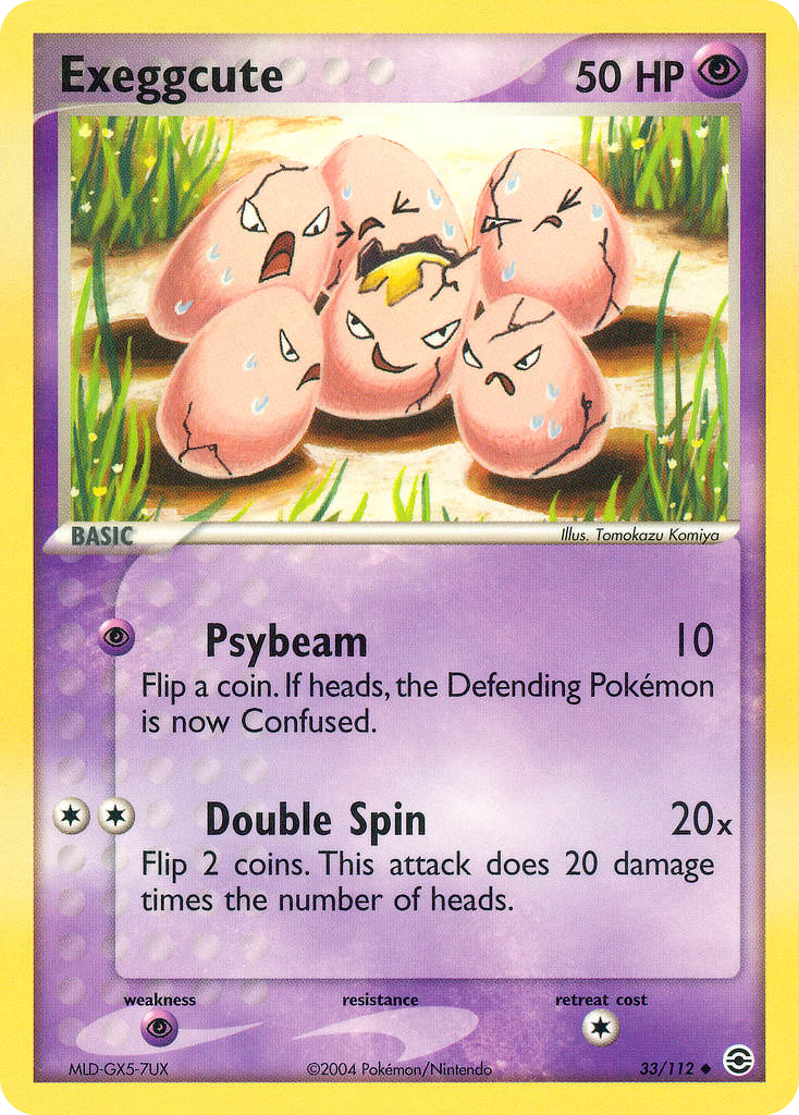 Exeggcute card