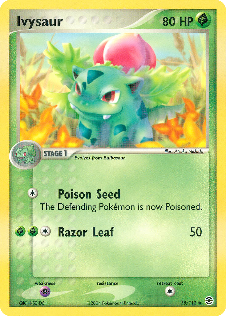 Ivysaur card