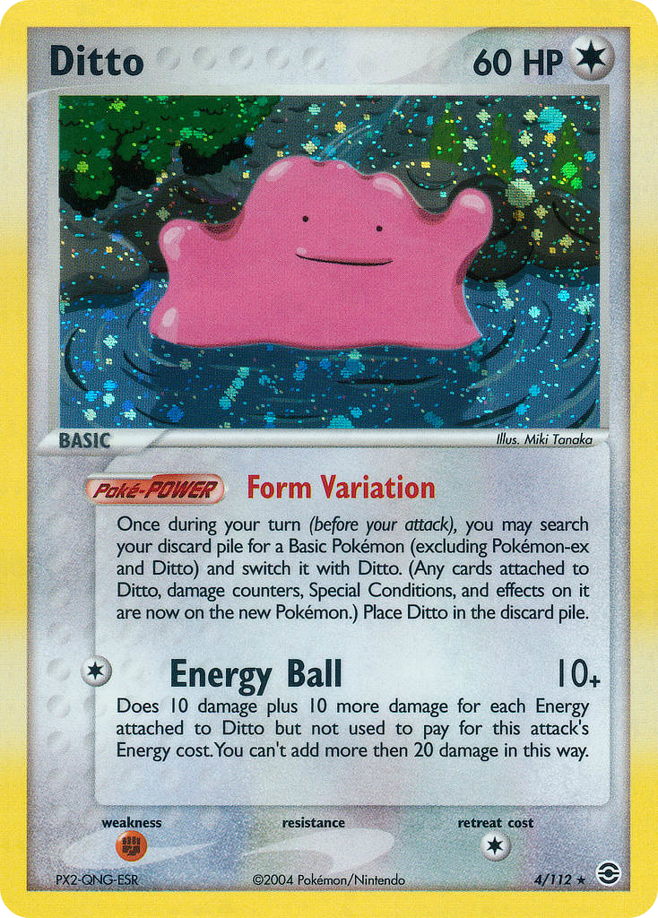 Ditto card