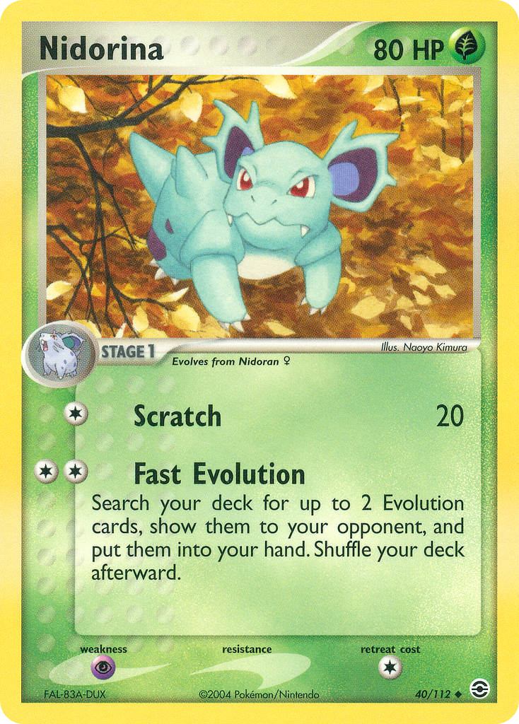 Nidorina card