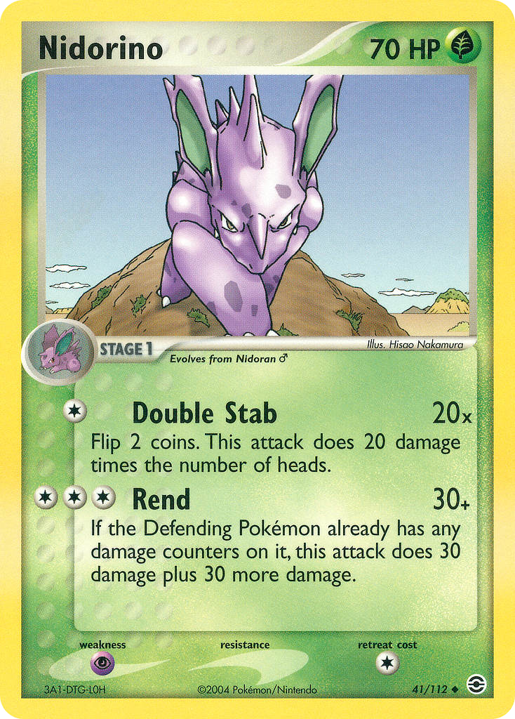 Nidorino card