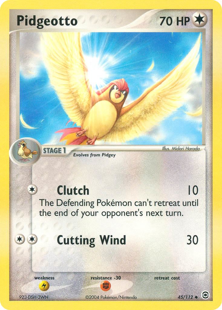 Pidgeotto card