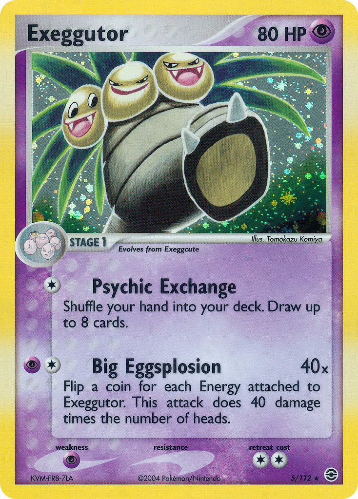 Exeggutor card