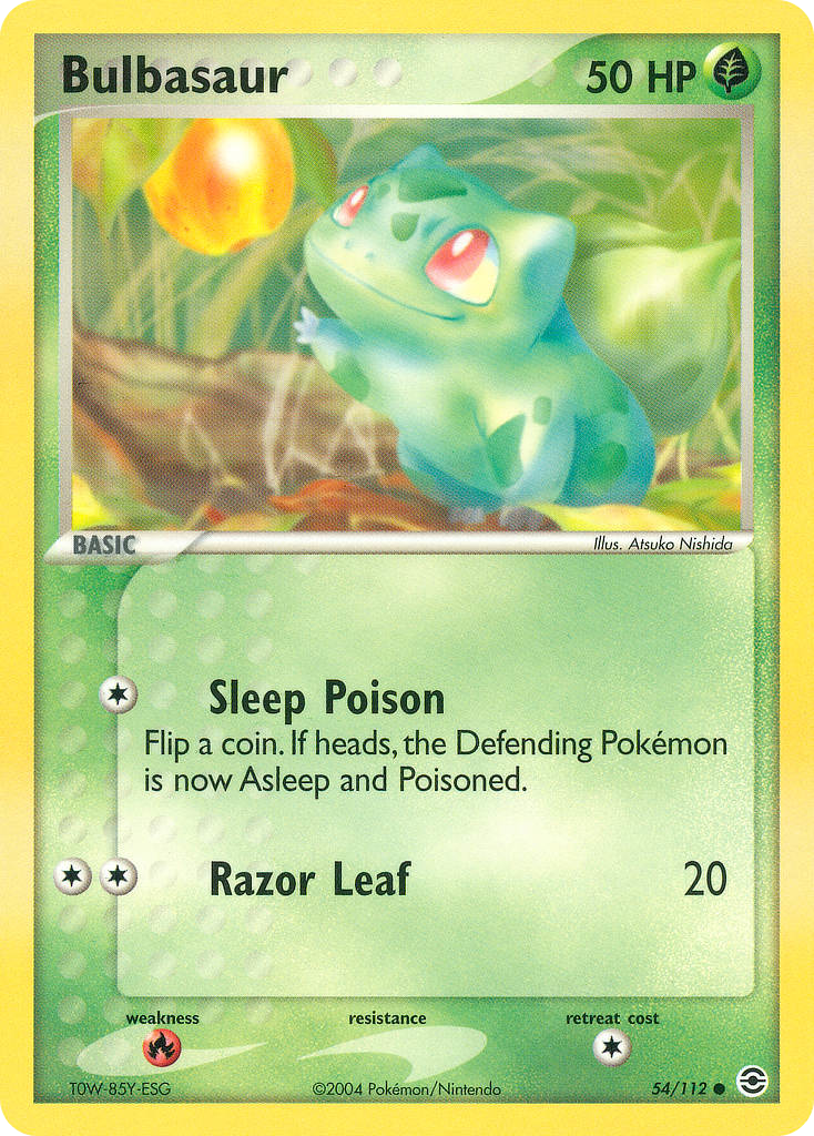 Bulbasaur card