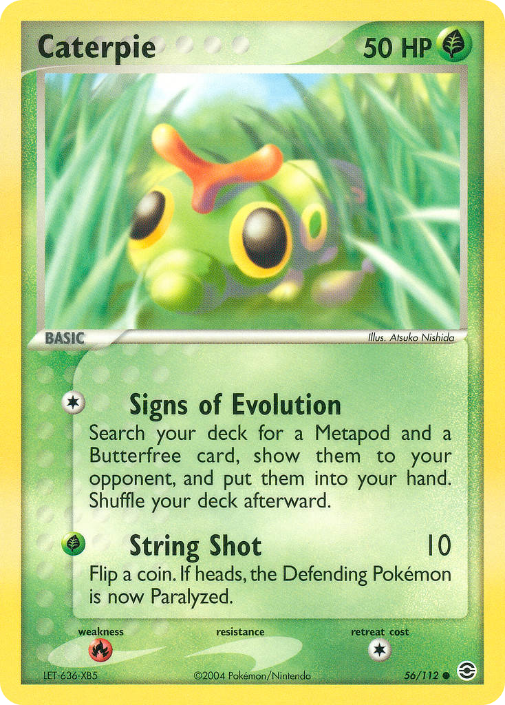 Caterpie card