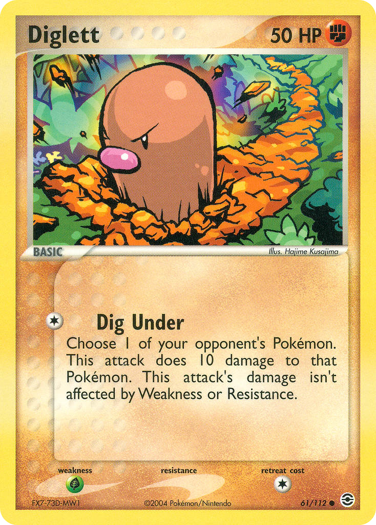 Diglett card