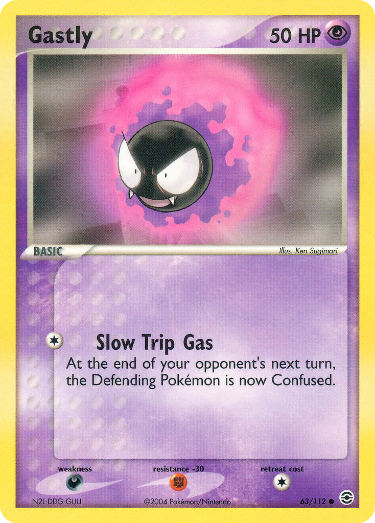 Gastly card