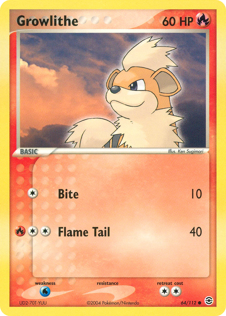 Growlithe card