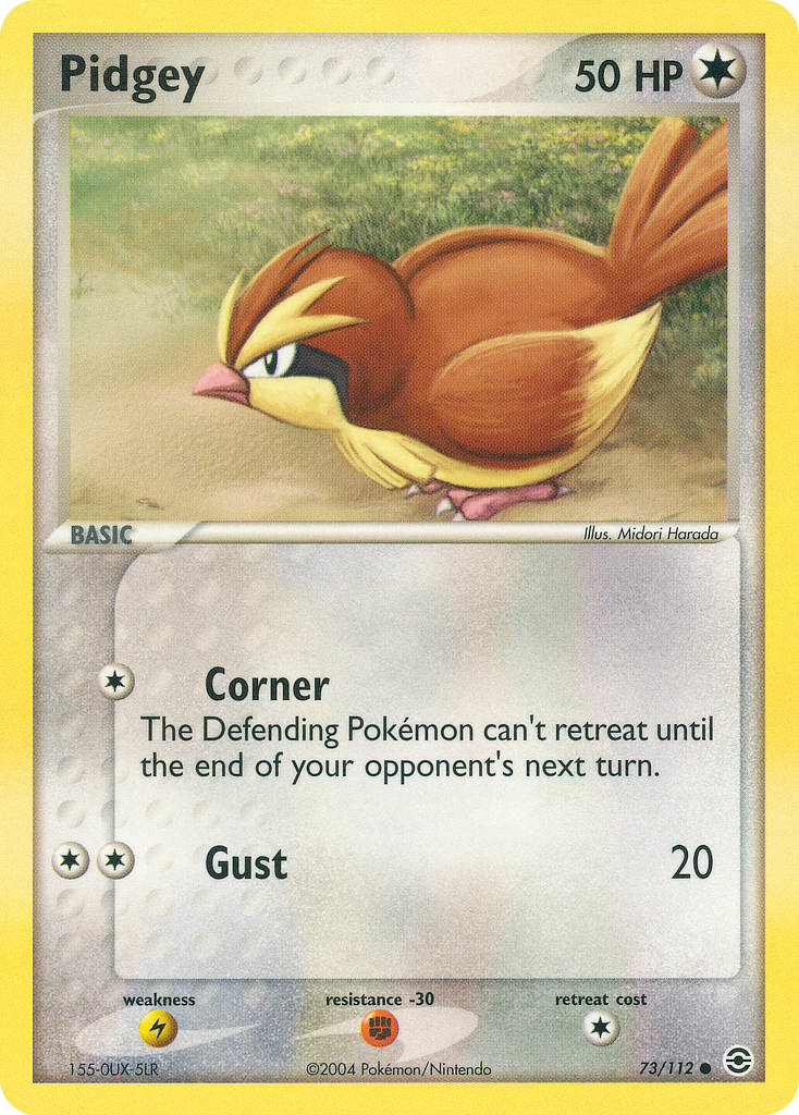 Pidgey card