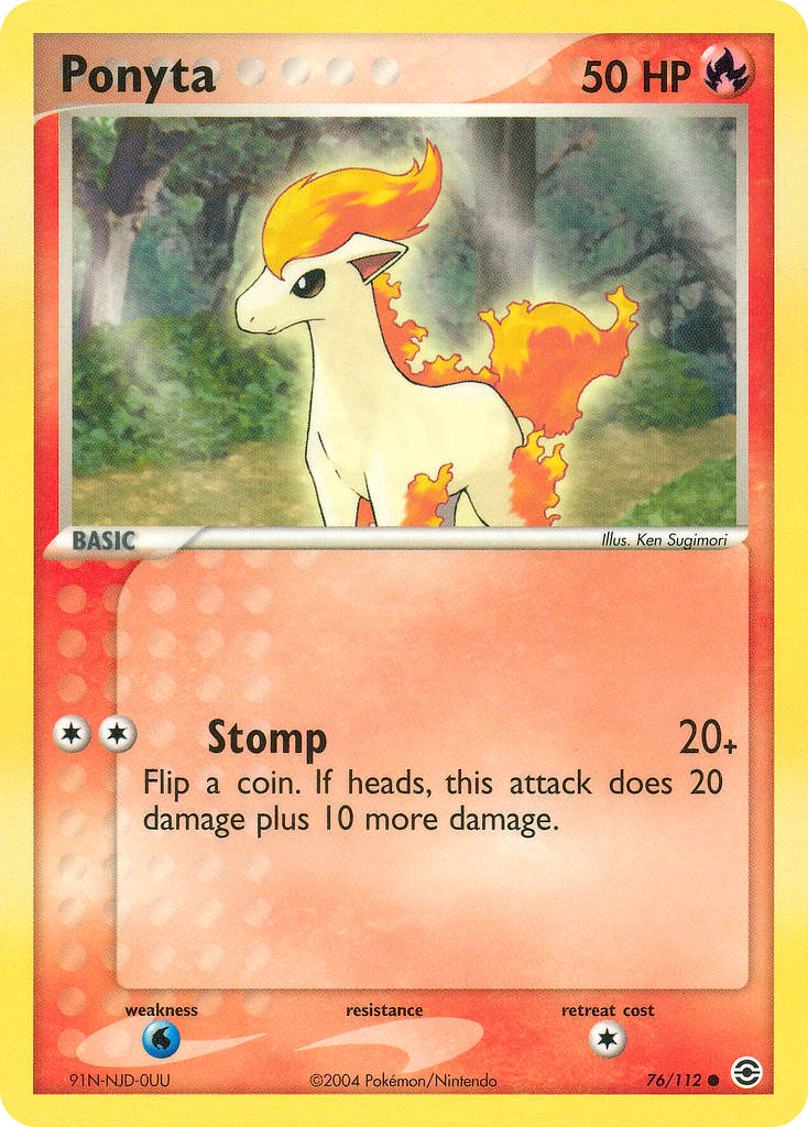 Ponyta card