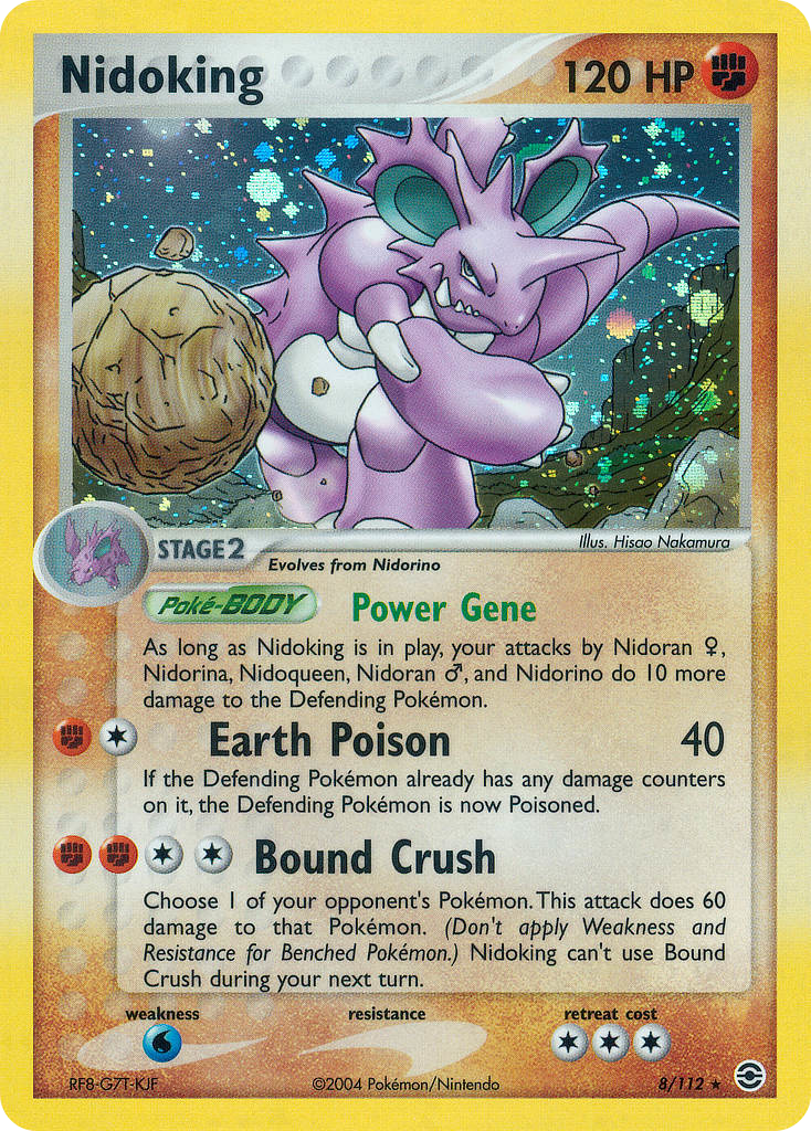 Nidoking card