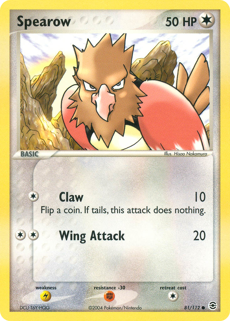 Spearow card