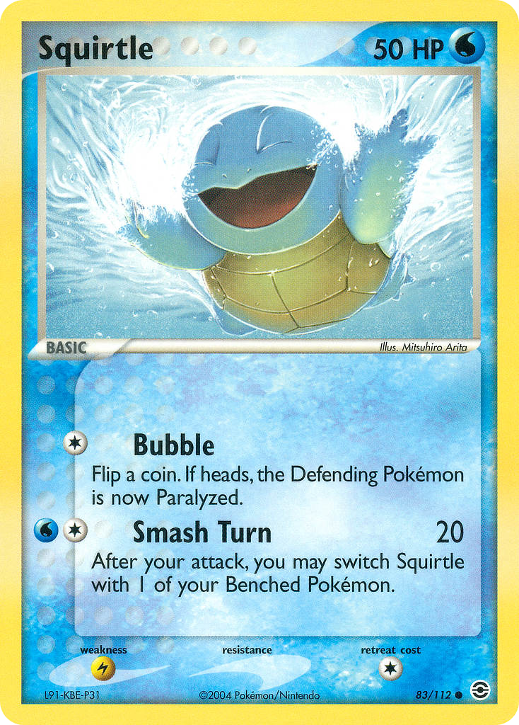 Squirtle card