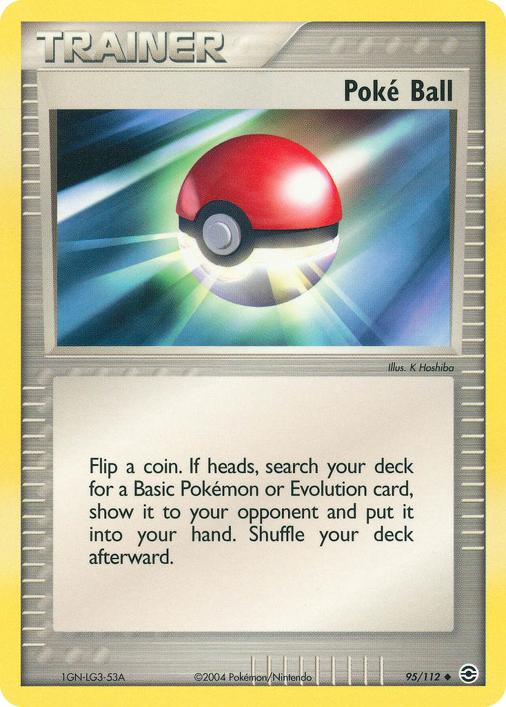 Poké Ball card