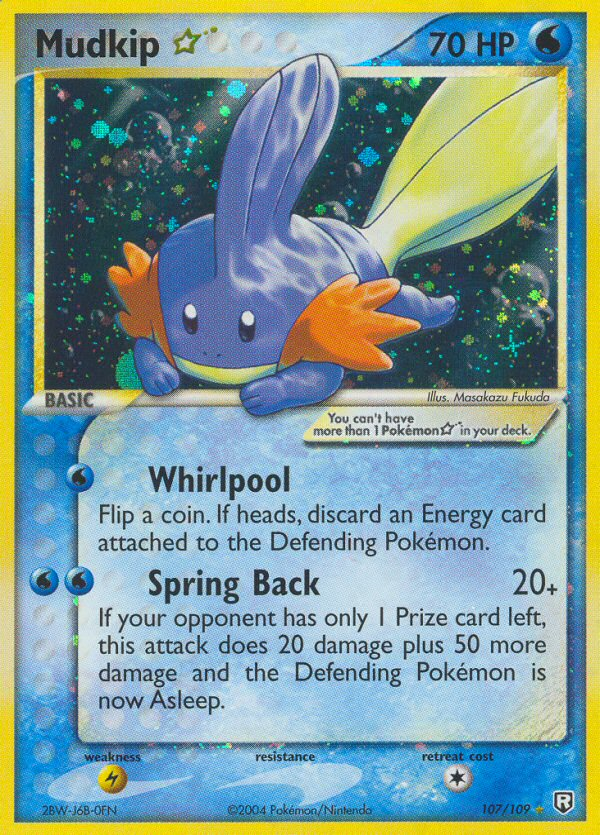 Mudkip ★ card