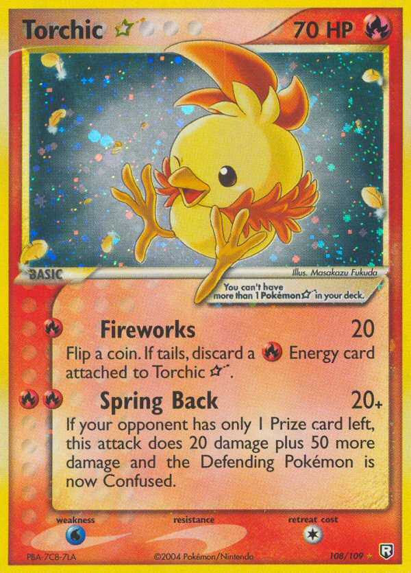 Torchic ★ card