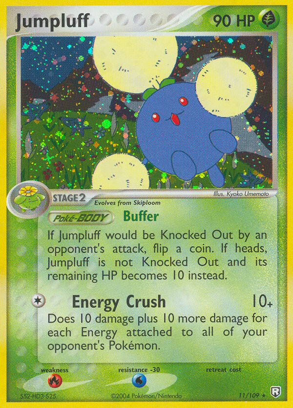 Jumpluff card