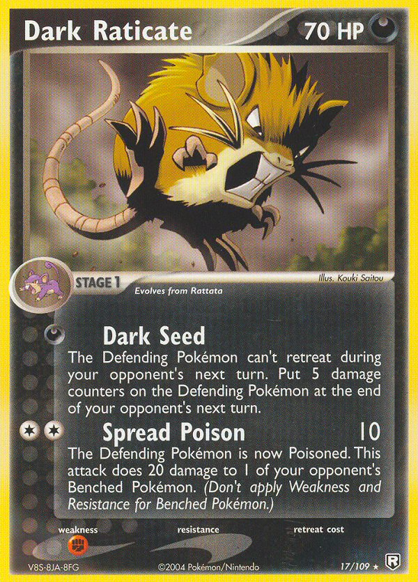 Dark Raticate card