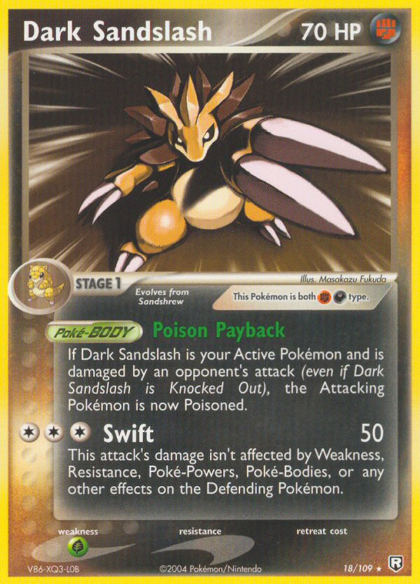 Dark Sandslash card