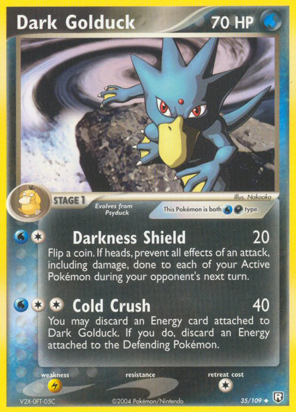 Dark Golduck card