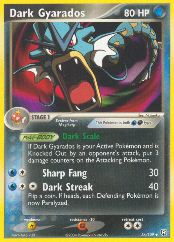 Dark Gyarados card