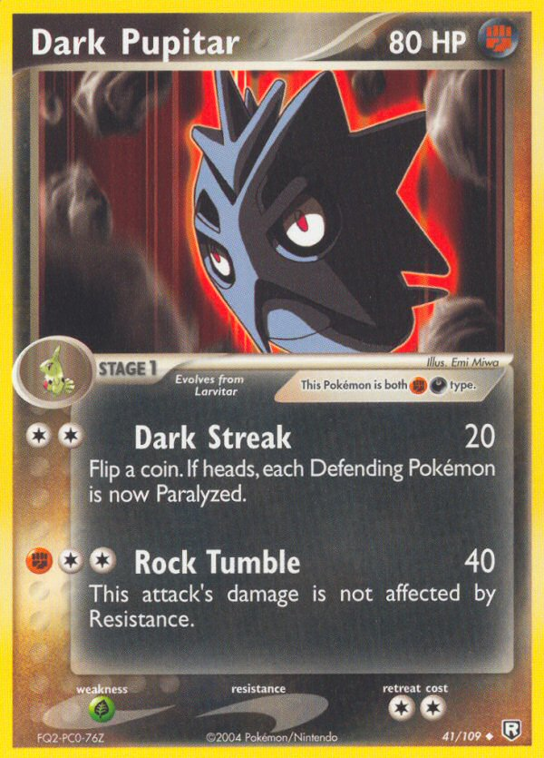 Dark Pupitar card