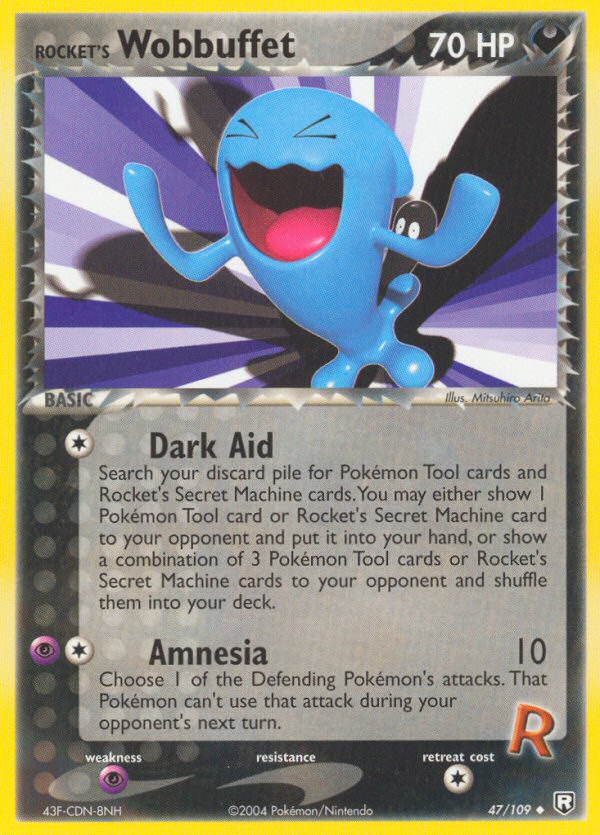 Rocket's Wobbuffet card