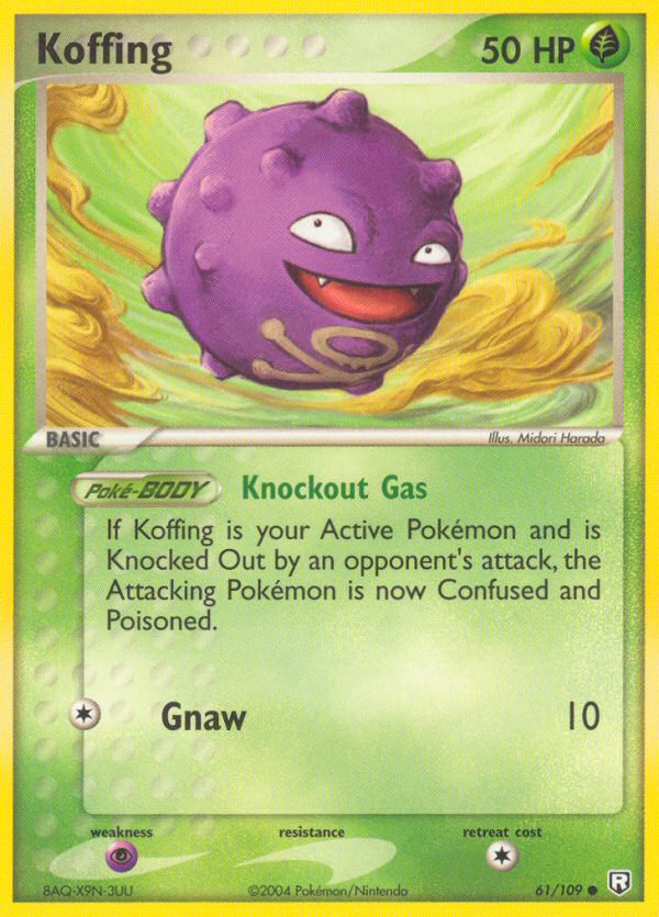 Koffing card