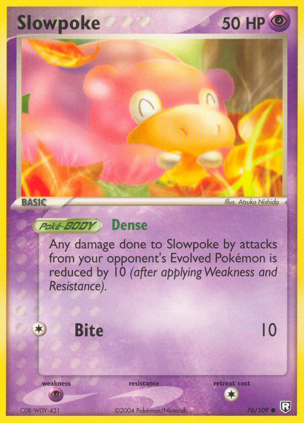 Slowpoke card