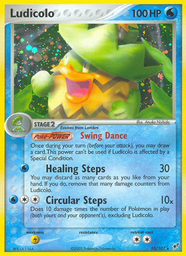 Ludicolo card