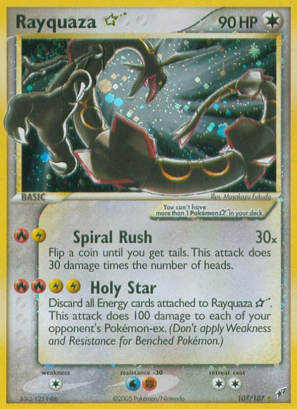 Rayquaza ★ card