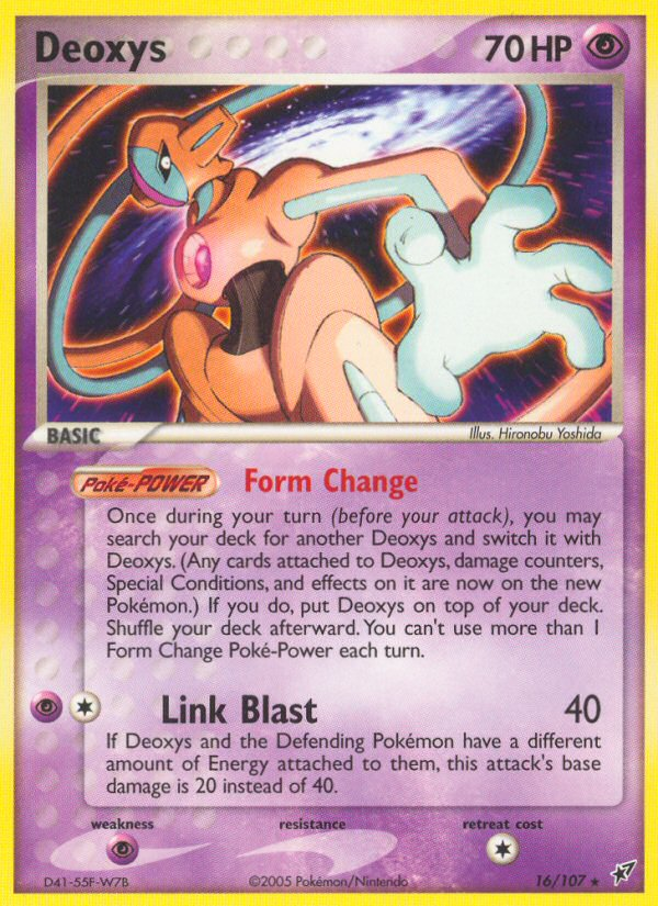 Deoxys card