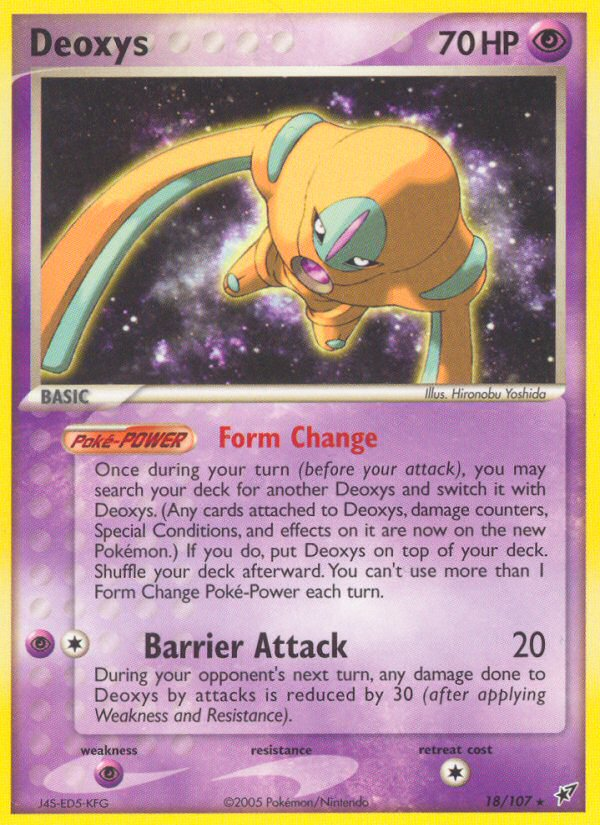 Deoxys card