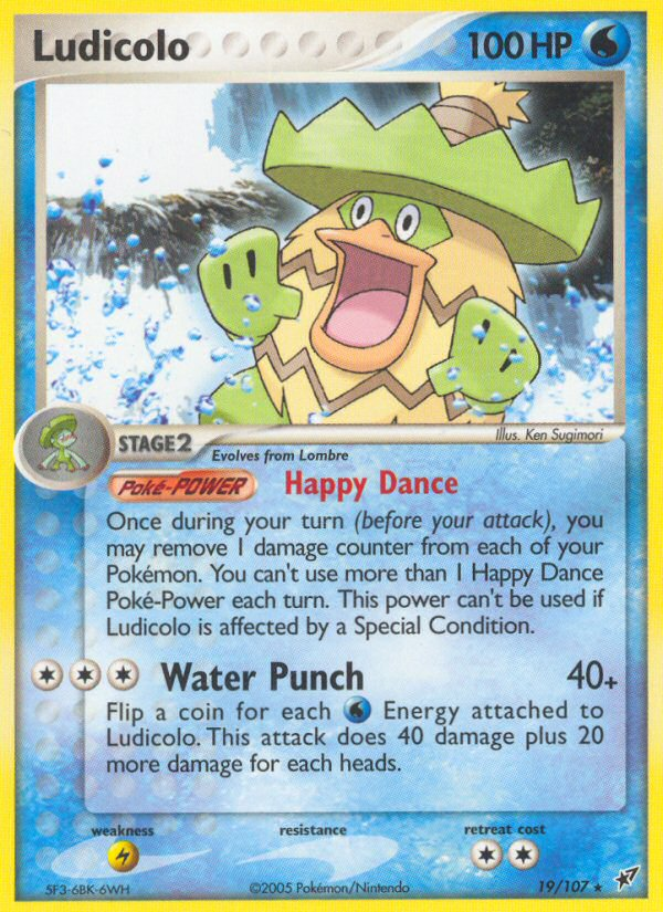 Ludicolo card