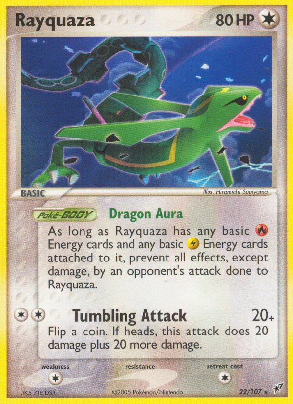 Rayquaza card