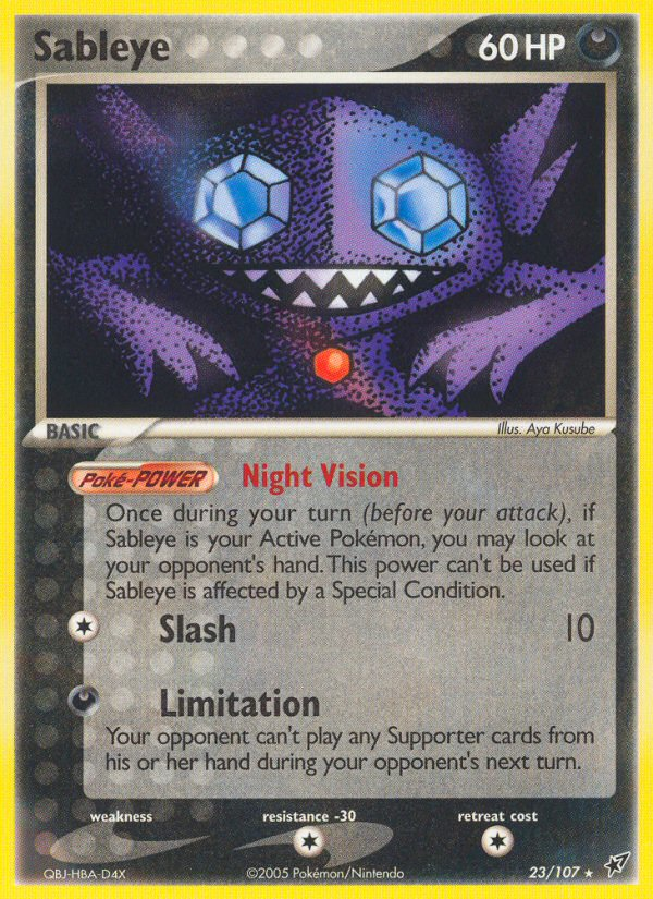 Sableye card