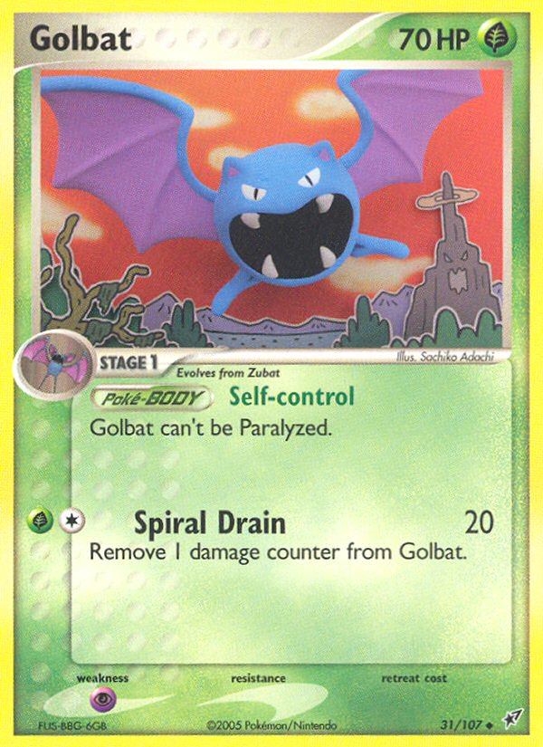 Golbat card