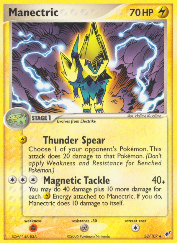 Manectric card