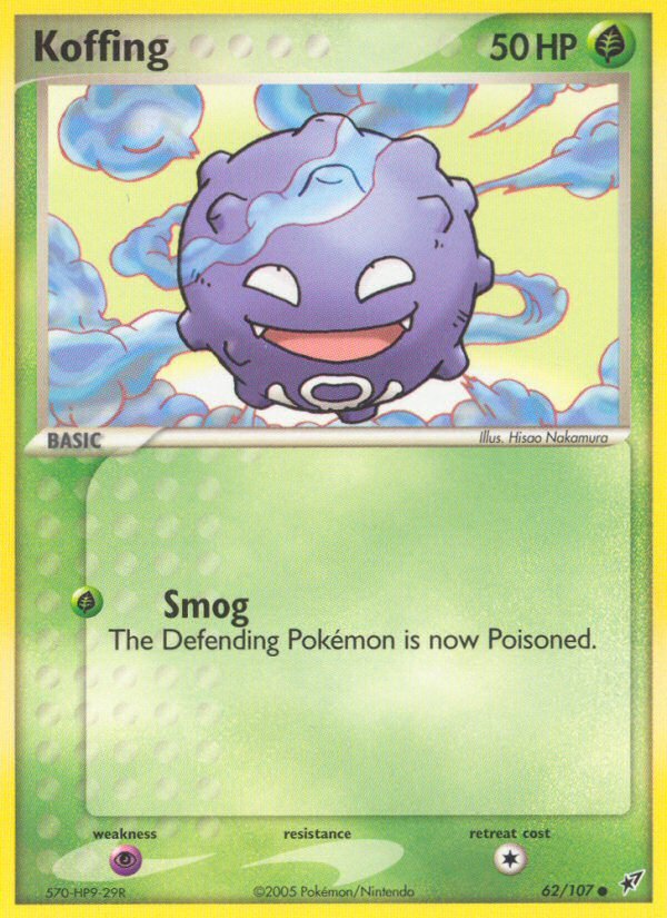 Koffing card