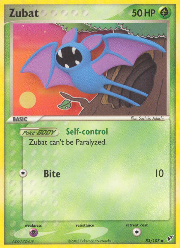 Zubat card