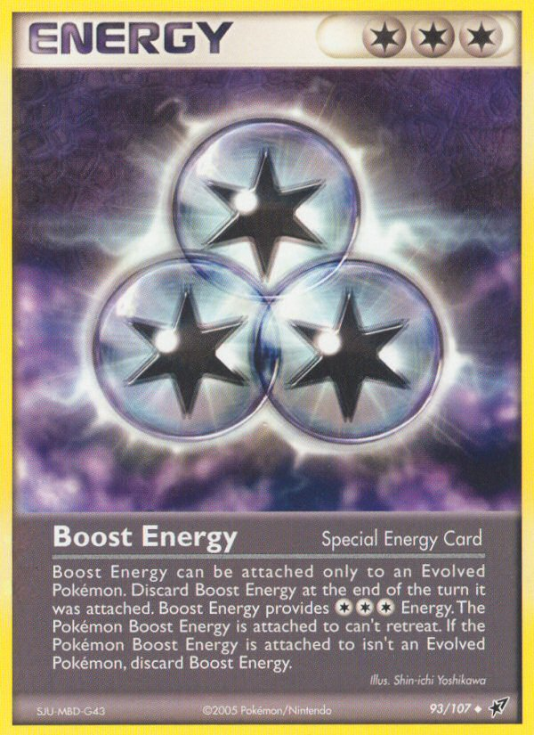 Boost Energy card