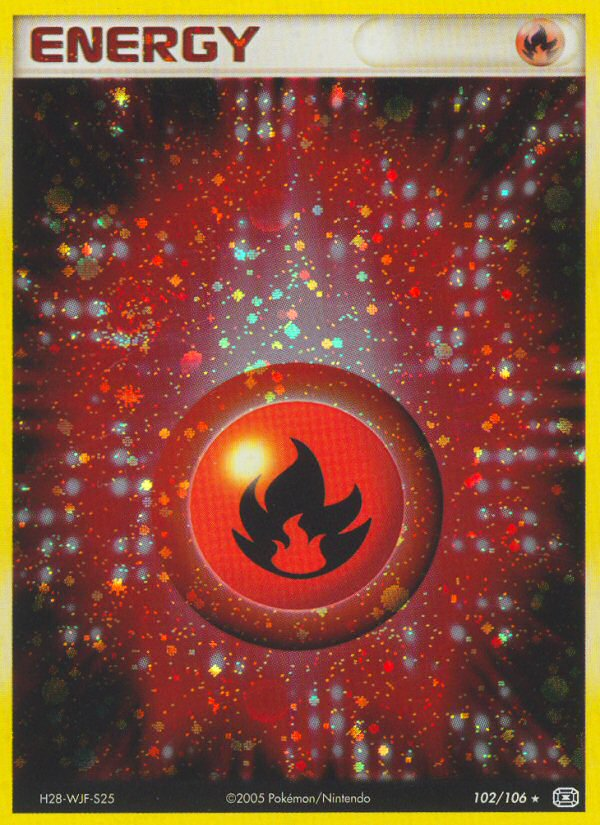 Fire Energy card