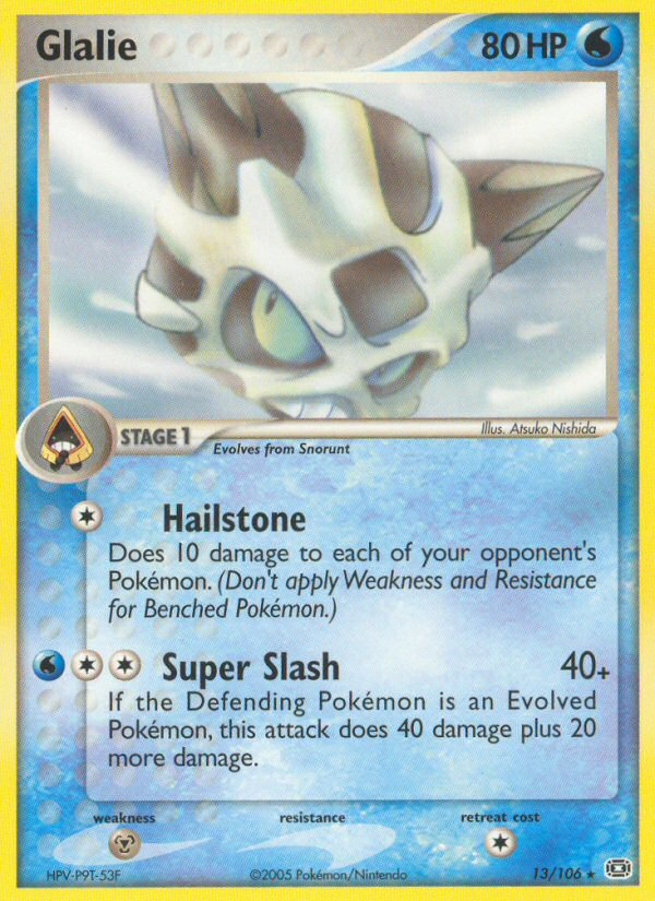 Glalie card