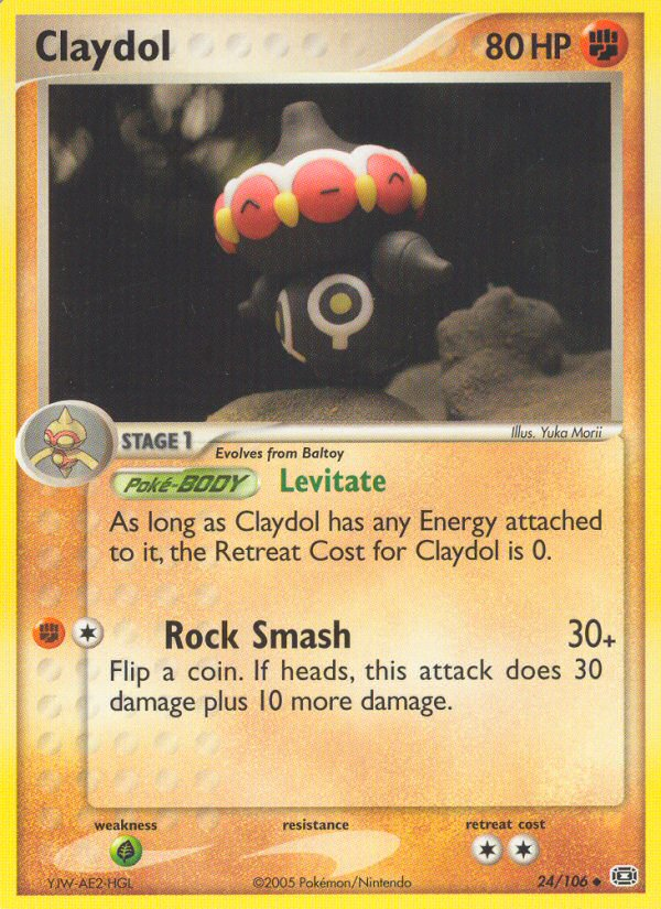 Claydol card