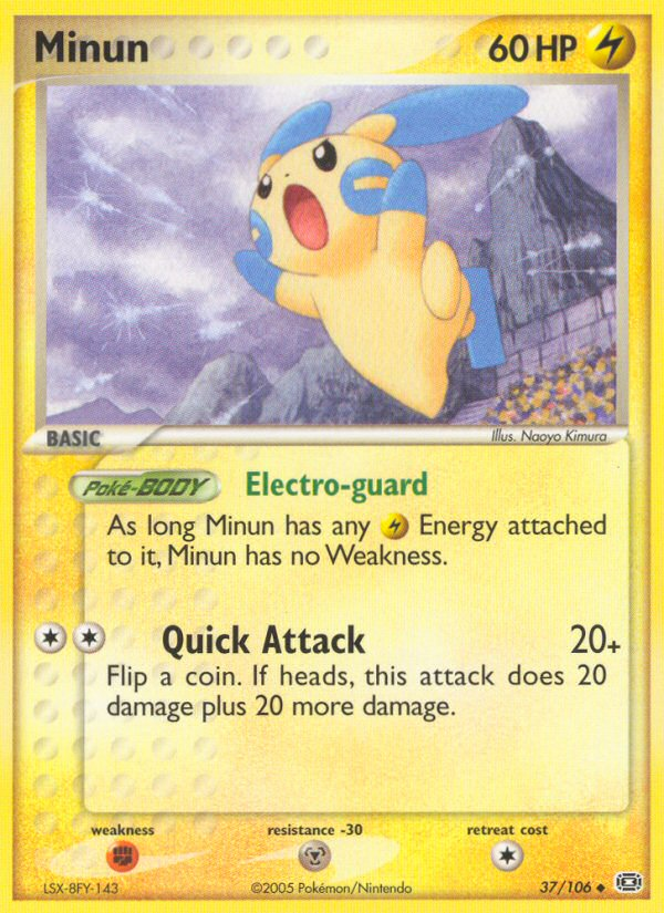 Minun card