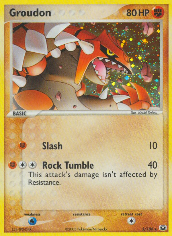 Groudon card