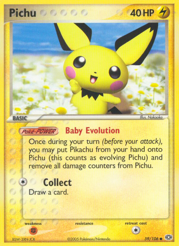 Pichu card