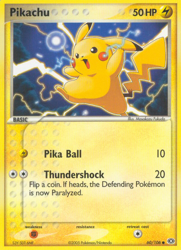 Pikachu card